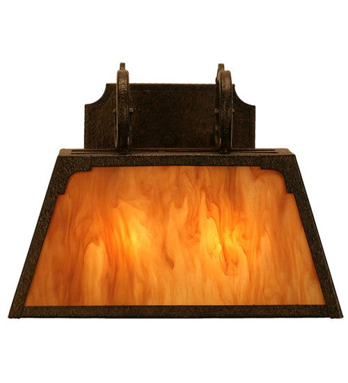 2nd Ave Lighting Dalton 14" Wide Wall Sconce in Cajun Spice Finish
