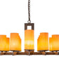 2nd Ave Lighting Dante 48" Wide 18 LT Chandelier in Gilded Tobacco Finish