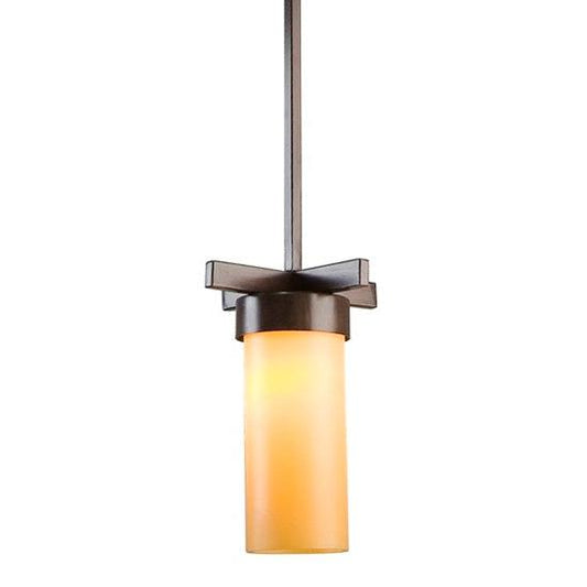 2nd Ave Lighting Dante 8" Wide Mini Pendant in Classic Rust Finish