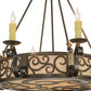 2nd Ave Lighting Delano 36" Wide 8 LT Chandelier in Antique Copper