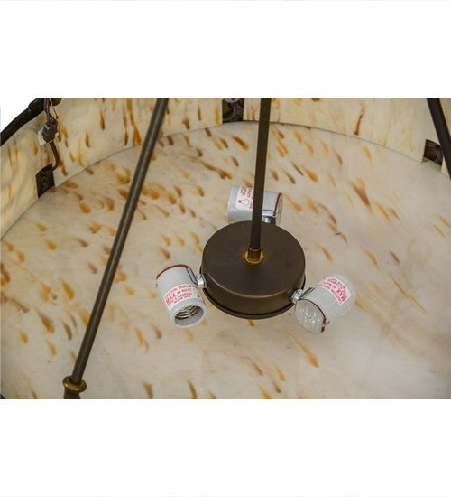 2nd Ave Lighting Delano 36" Wide 8 LT Chandelier in Antique Copper