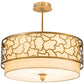 2nd Ave Lighting Deserto Seco 26.5" Pendant With Brass Powder Coat Finish