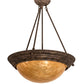 2nd Ave Lighting Dionne 20" Inverted Pendant in Baroque Finish