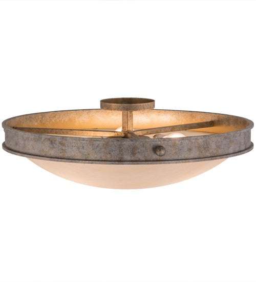 2nd Ave Lighting Dionne 22" Flushmount in Corinth Finish