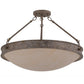 2nd Ave Lighting Dionne 22" Semi-Flushmount in Corinth Finish