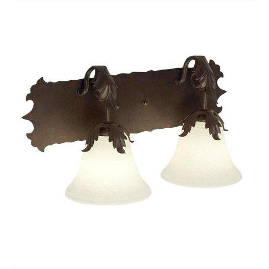 2nd Ave Lighting Dolce 20" Wide 2 Light Wall Sconce in Gilded Tobacco Finish