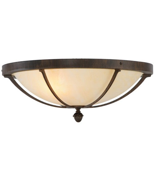 2nd Ave Lighting Dominga 20" Flushmount in Classic Rust Finish