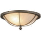 2nd Ave Lighting Dominga 20" Flushmount in Corinth Finish