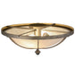 2nd Ave Lighting Dominga 20" Flushmount in Corinth Finish