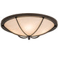 2nd Ave Lighting Dominga 24" Flushmount in Timeless Bronze