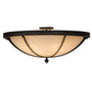 2nd Ave Lighting Dominga 30" Flushmount in Oil Rubbed Bronze Finish