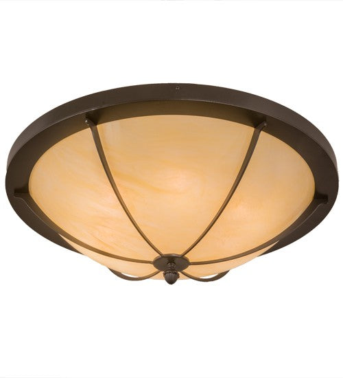 2nd Ave Lighting Dominga 30" Flushmount in Timeless Bronze Finish