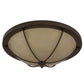 2nd Ave Lighting Dominga 30" Flushmount in Timeless Bronze Finish