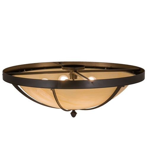 2nd Ave Lighting Dominga 30" Flushmount in Timeless Bronze Finish