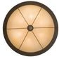 2nd Ave Lighting Dominga 30" Flushmount in Timeless Bronze Finish