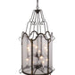 2nd Ave Lighting Dubrek 33” Wide 12 LT Foyer Lantern in Gilded Tobacco With Gold Finish