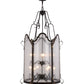 2nd Ave Lighting Dubrek 33” Wide 12 LT Foyer Lantern in Gilded Tobacco With Gold Finish