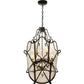 2nd Ave Lighting Dubrek 33" Wide 12 LT Foyer Lantern in Old Wrought Iron Finish