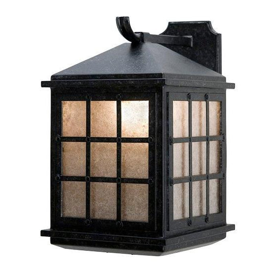 2nd Ave Lighting Dumas 11" Wide Wall Sconce in Blackwash Finish