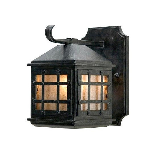 2nd Ave Lighting Dumas 6" Wide Wall Sconce in Smoke Finish