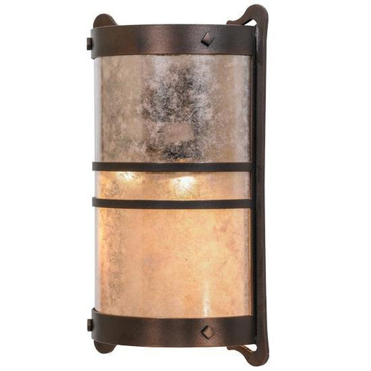2nd Ave Lighting Durbano 12" Wall Sconce in Mahogany Bronze Finish