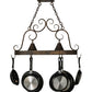 2nd Ave Lighting Elana 32" Long 2 LT Pot Rack in Gilded Tobacco Finish