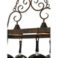 2nd Ave Lighting Elana 32" Long 2 LT Pot Rack in Gilded Tobacco Finish