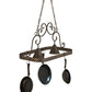 2nd Ave Lighting Elana 32" Long 2 Light Pot Rack in French Bronze