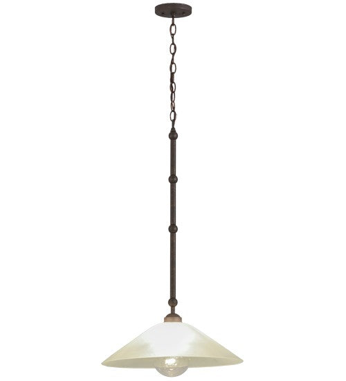 2nd Ave Lighting Elijah 18" Wide Pendant in Gilded Tobacco Finish