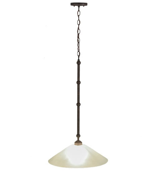 2nd Ave Lighting Elijah 18" Wide Pendant in Gilded Tobacco Finish