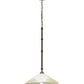 2nd Ave Lighting Elijah 18" Wide Pendant in Gilded Tobacco Finish