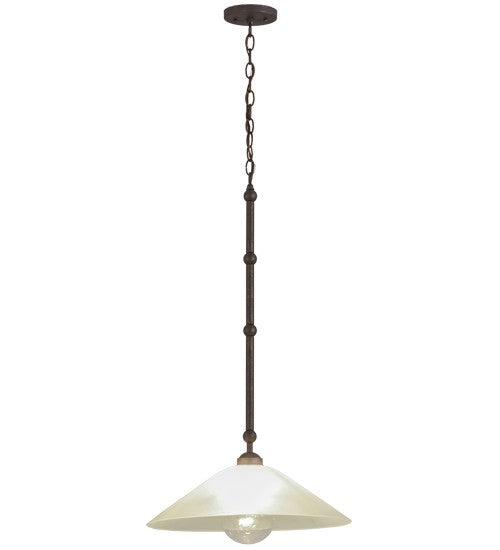 2nd Ave Lighting Elijah 18" Wide Pendant in Gilded Tobacco Finish