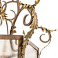 2nd Ave Lighting Elisa 35" Pendant in Light Tobacco and Antique Gold Finish