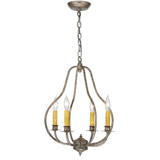2nd Ave Lighting Epare 15" 4-Light Corinth Metal Pendant Light