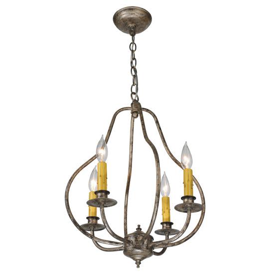 2nd Ave Lighting Epare 15" 4-Light Corinth Metal Pendant Light