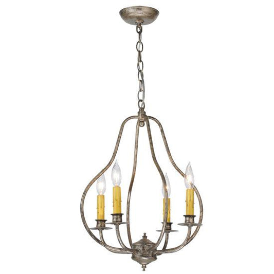 2nd Ave Lighting Epare 15" 4-Light Corinth Metal Pendant Light