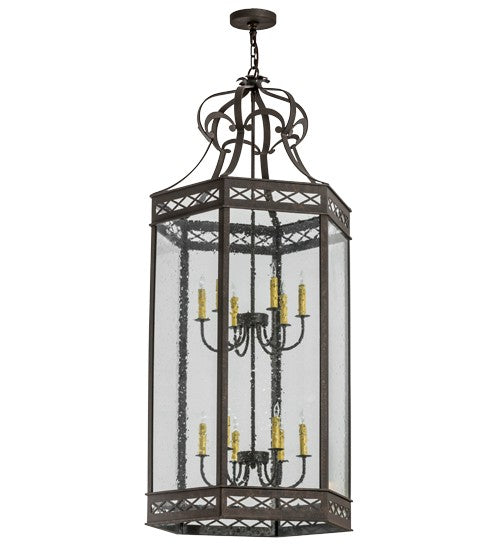 2nd Ave Lighting Estancia 27" Wide Pendant in Gilded Tobacco Finish