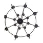 2nd Ave Lighting Estrella 45" Wide 16 LT Two Tier Chandelier in Antique Iron Gate Finish