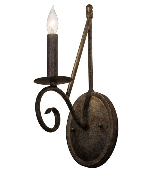 2nd Ave Lighting Estrella 5" Wide Wall Sconce in Corinth Finish