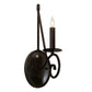 2nd Ave Lighting Estrella 5" Wide Wall Sconce in Timeless Bronze Finish