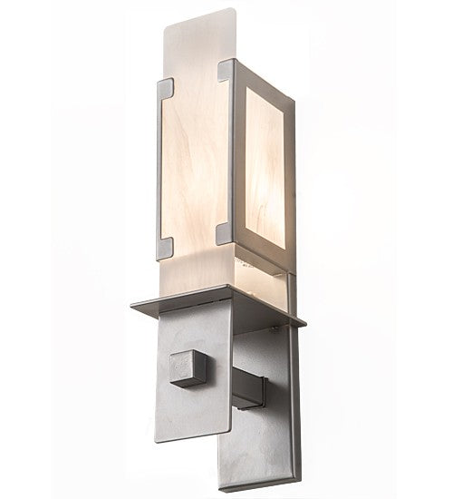2nd Ave Lighting Estructura 6.5" Wall Sconce in Nickel Finish
