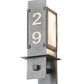 2nd Ave Lighting Estructura 6.5" Wall Sconce in Pewter Finish