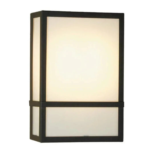 2nd Ave Lighting Ethan 8" 2-Light E26 Base Statuario Idalight Diffuser Antique Iron Gate Wall Sconce