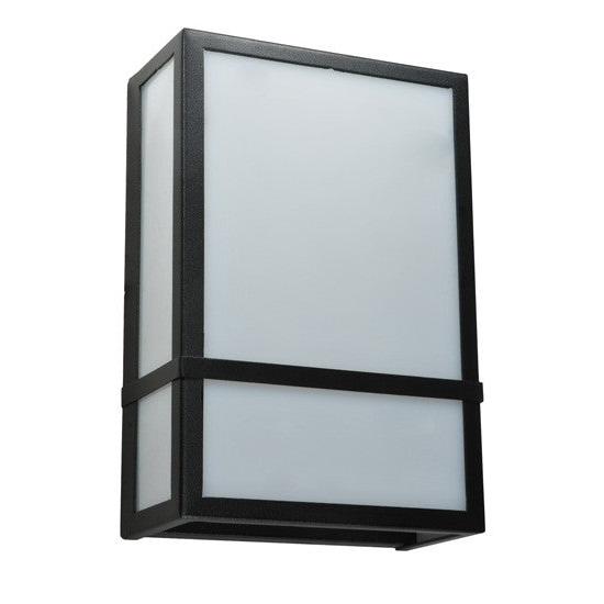 2nd Ave Lighting Ethan 8" Wall Sconce in Blackwash Finish