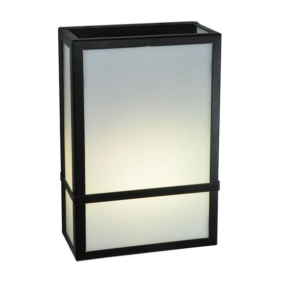 2nd Ave Lighting Ethan 8" Wall Sconce in Blackwash Finish