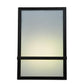 2nd Ave Lighting Ethan 8" Wall Sconce in Blackwash Finish