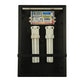 2nd Ave Lighting Ethan 8" Wall Sconce in Blackwash Finish
