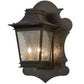 2nd Ave Lighting Fanucchi 18" Wide Lantern Wall Sconce in Timeless Bronze