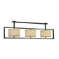 2nd Ave Lighting Farm Table 100" Oblong Pendant in Timeless Bronze Finish