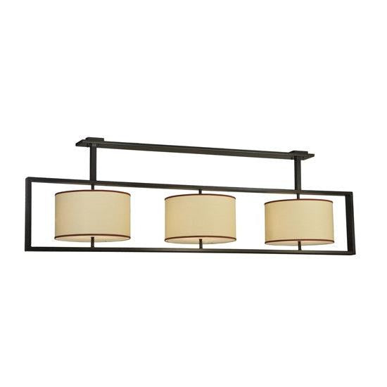 2nd Ave Lighting Farm Table 100" Oblong Pendant in Timeless Bronze Finish